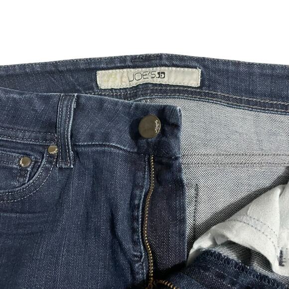 Joes Jeans Womens Size 29 Mid Rise Boot Cut Stretch Dark Wash Blue Denim Zip Fly - Picture 3 of 12